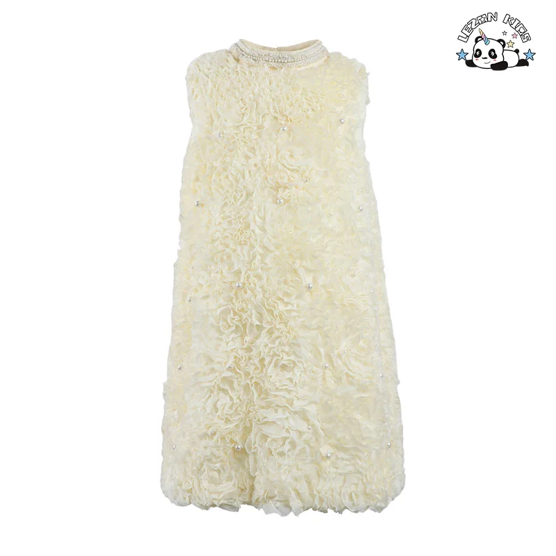 LEZONKIDS - Customizable Girls' Princess Dress Flower Girl Wedding Dress Little Girl's Birthday Evening Dress
